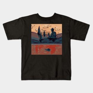 Pixel Buddha Kids T-Shirt